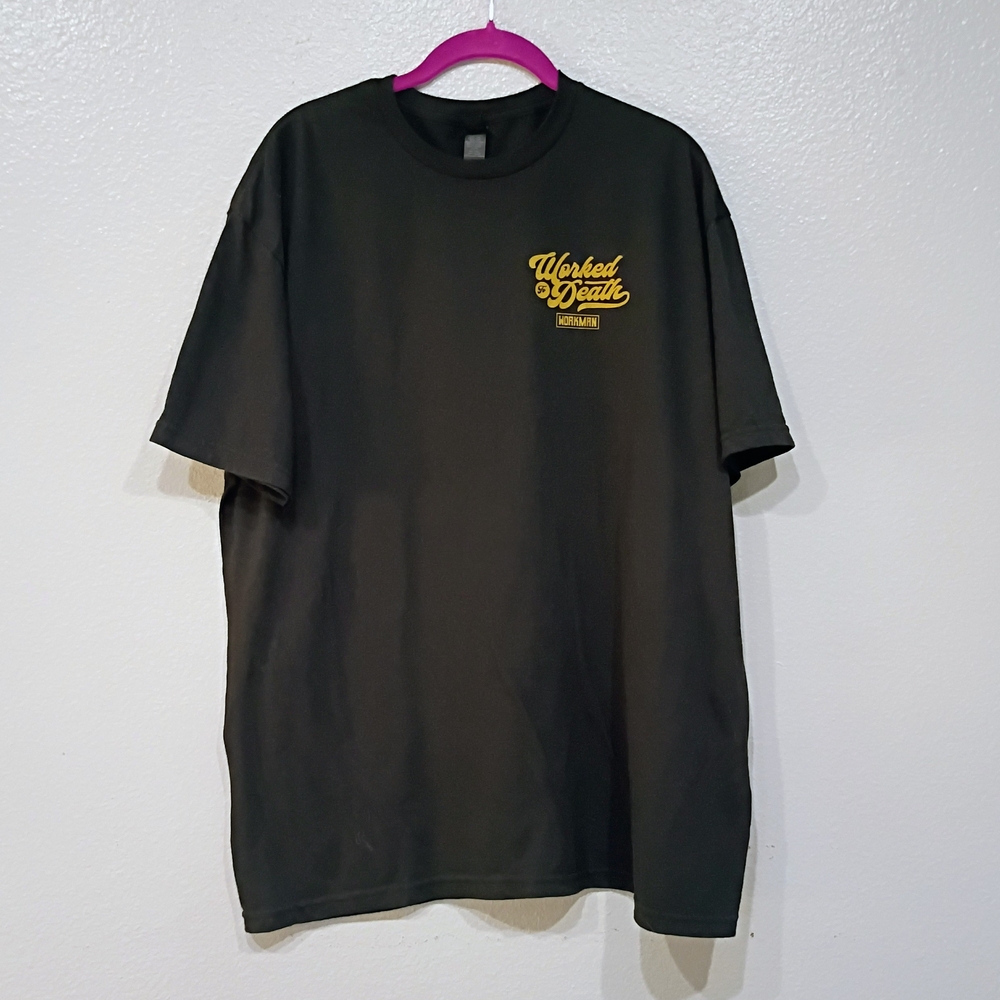 Workman Trading USA Grim Reaper Death Black T-Shirt - Picture 2 of 5